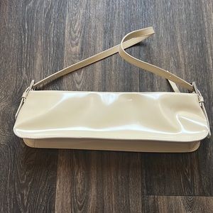 By Far Cream Purse